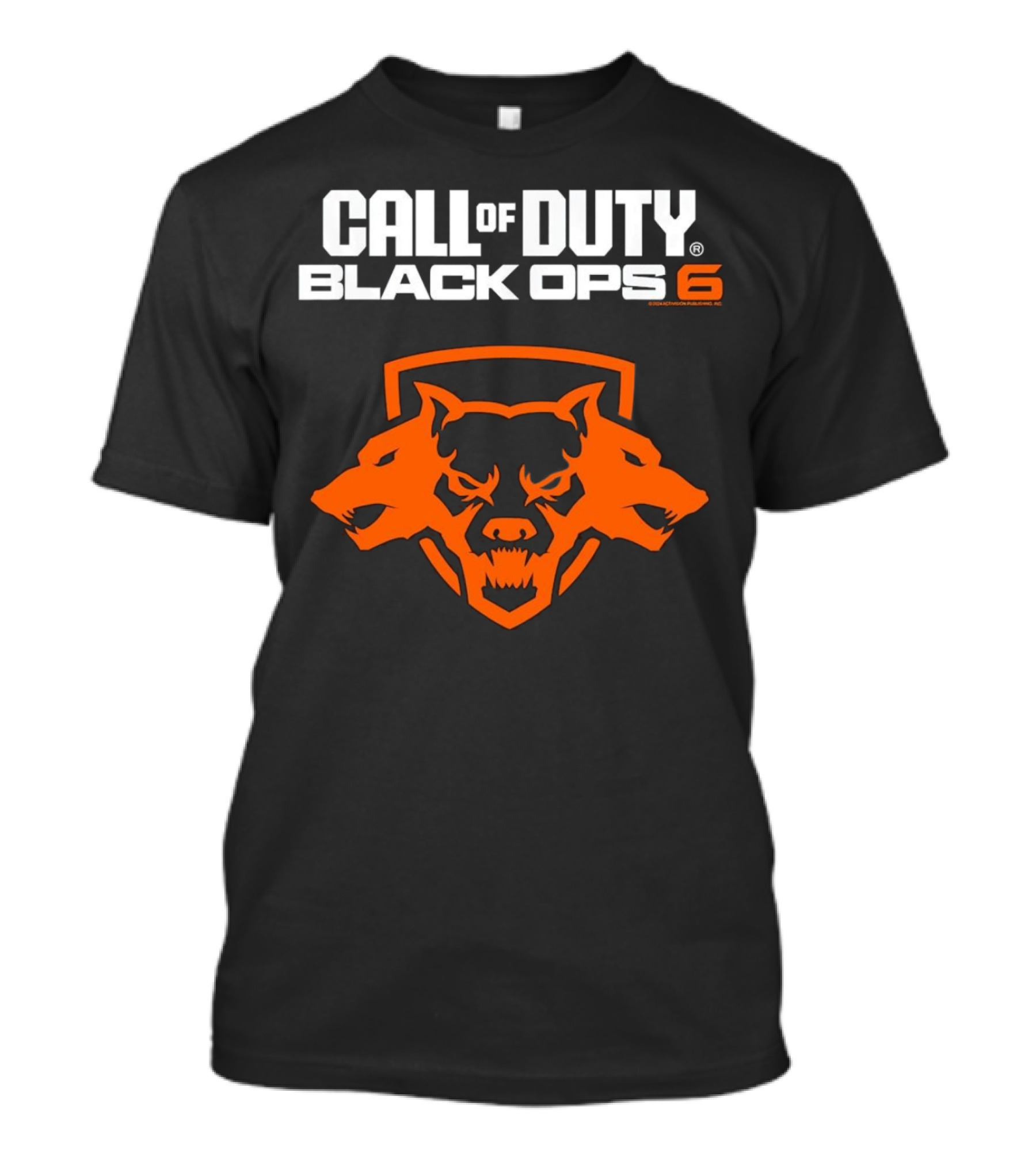 Ripple Junction Call Of Duty Black Ops 6 Orange Cerberus T-Shirt