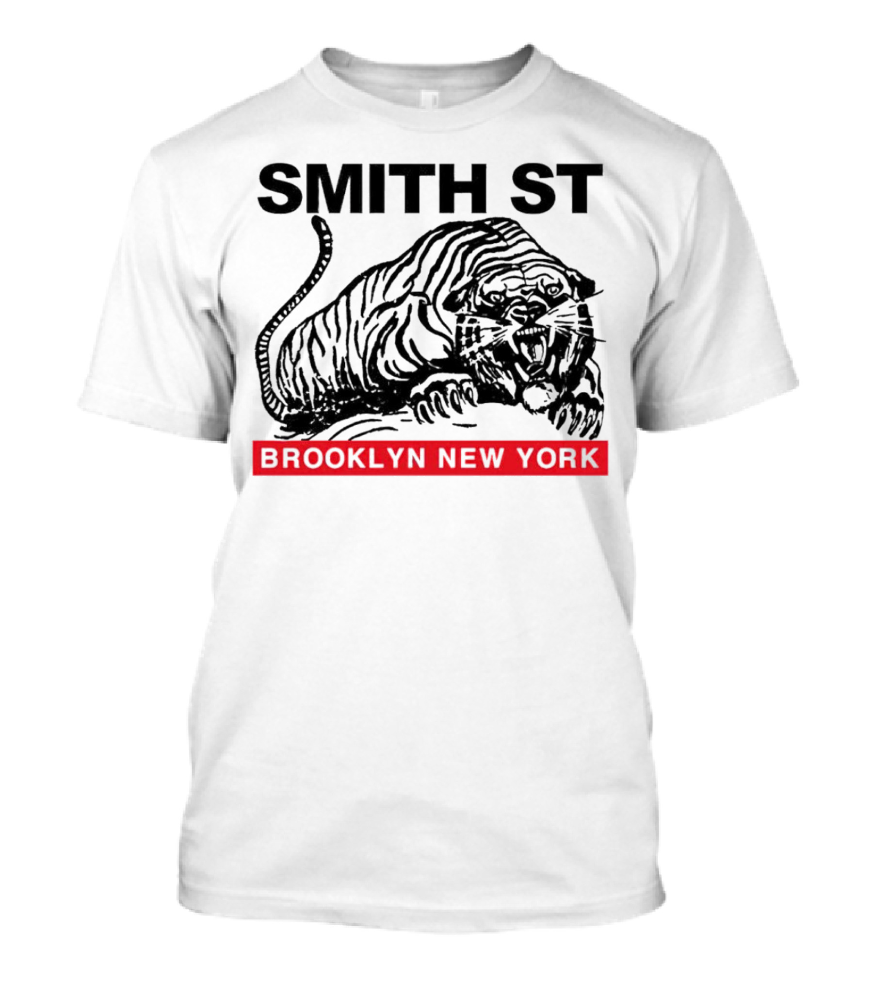 Smith St Brooklyn New York Tiger T-Shirt