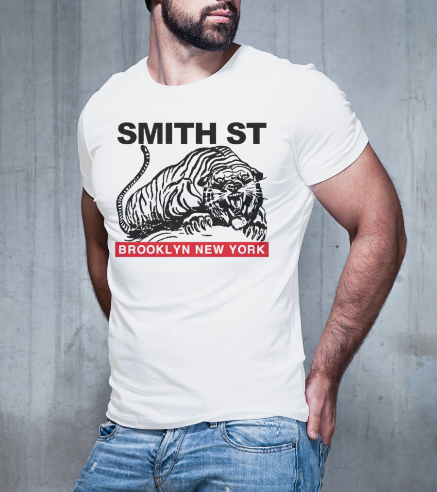 Smith St Brooklyn New York Tiger T-Shirt