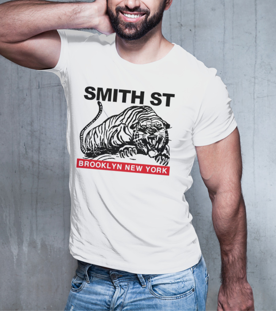 Smith St Brooklyn New York Tiger T-Shirt