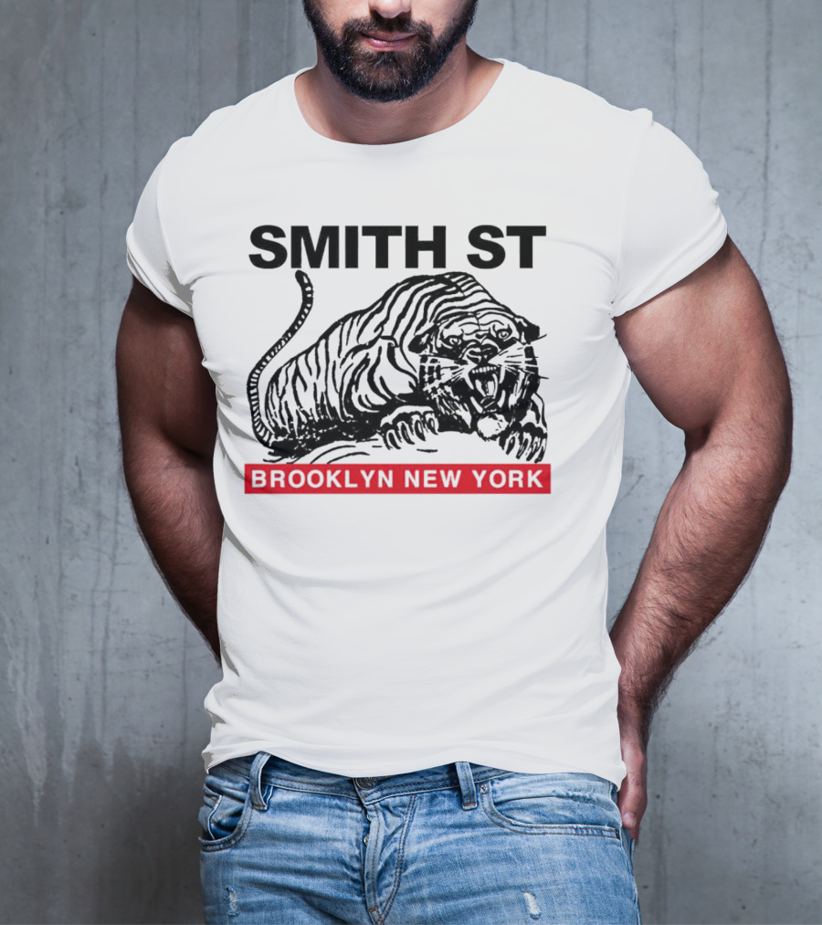 Smith St Brooklyn New York Tiger T-Shirt