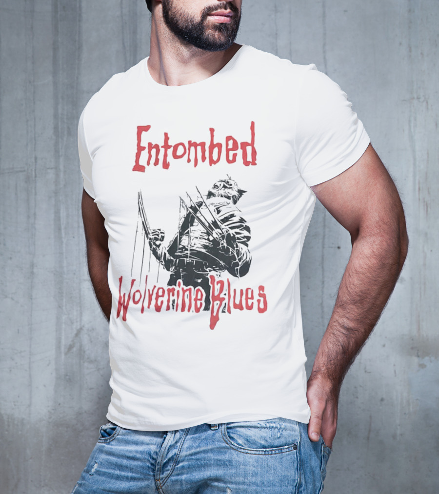 Entombed Wolverine Blues Album Cover T-Shirt