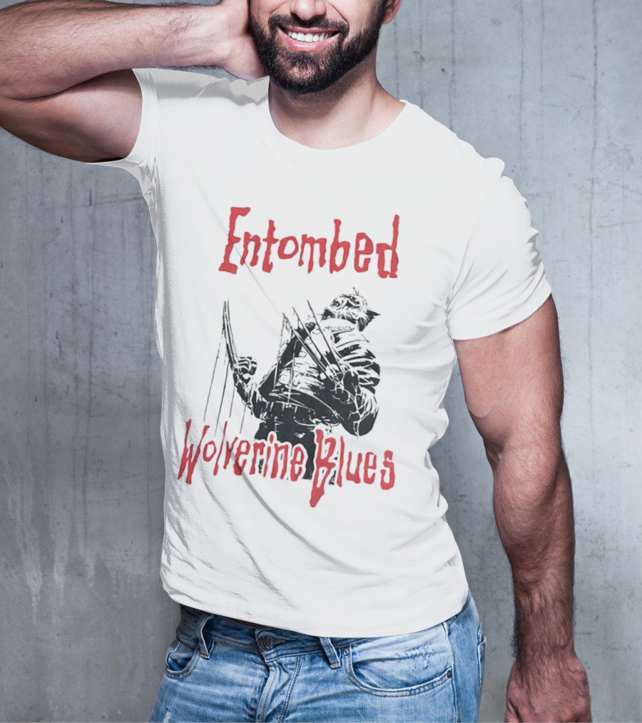 Entombed Wolverine Blues Album Cover T-Shirt