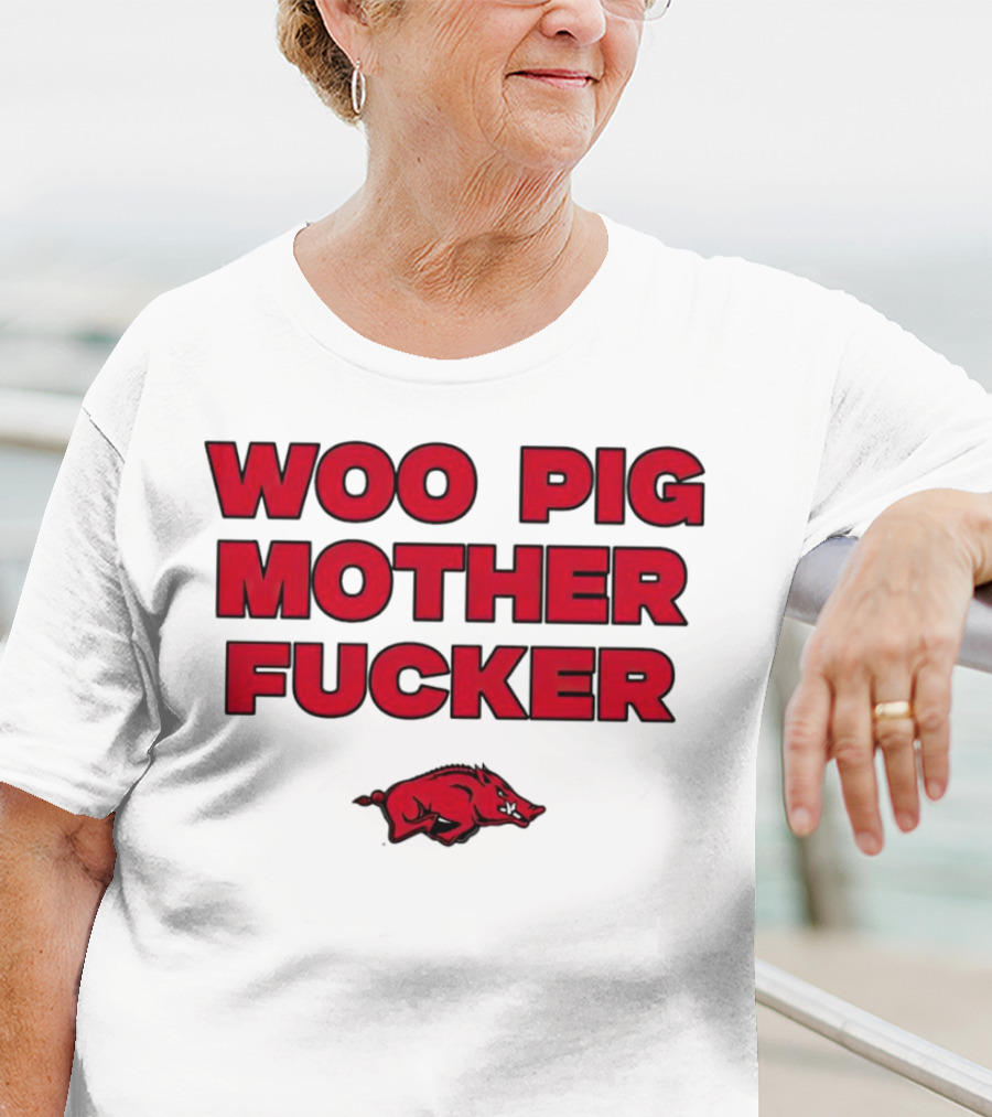 Arkansas Razorbacks Woo Pig Mother Fcker T-Shirt
