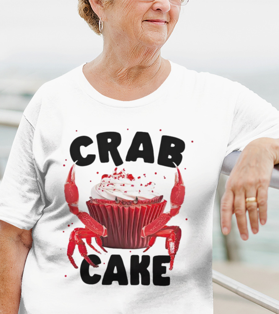 CRAB CAKE CUPCAKE CREAM CRAB CLAWS T-Shirt