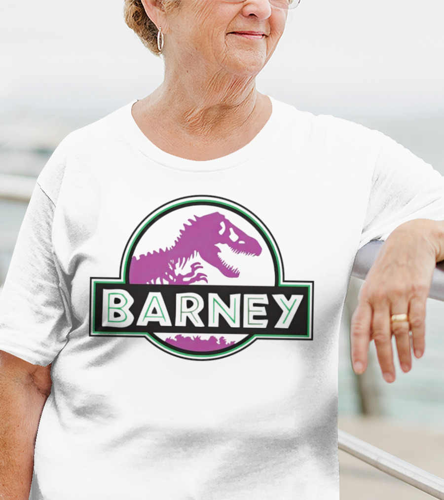 Barney Dinosaur Jurassic Dinosaur T-Shirt