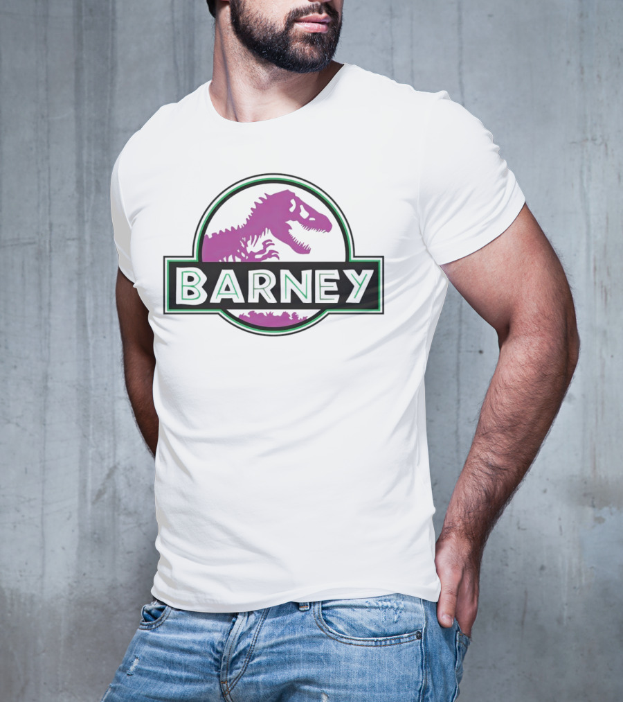 Barney Dinosaur Jurassic Dinosaur T-Shirt