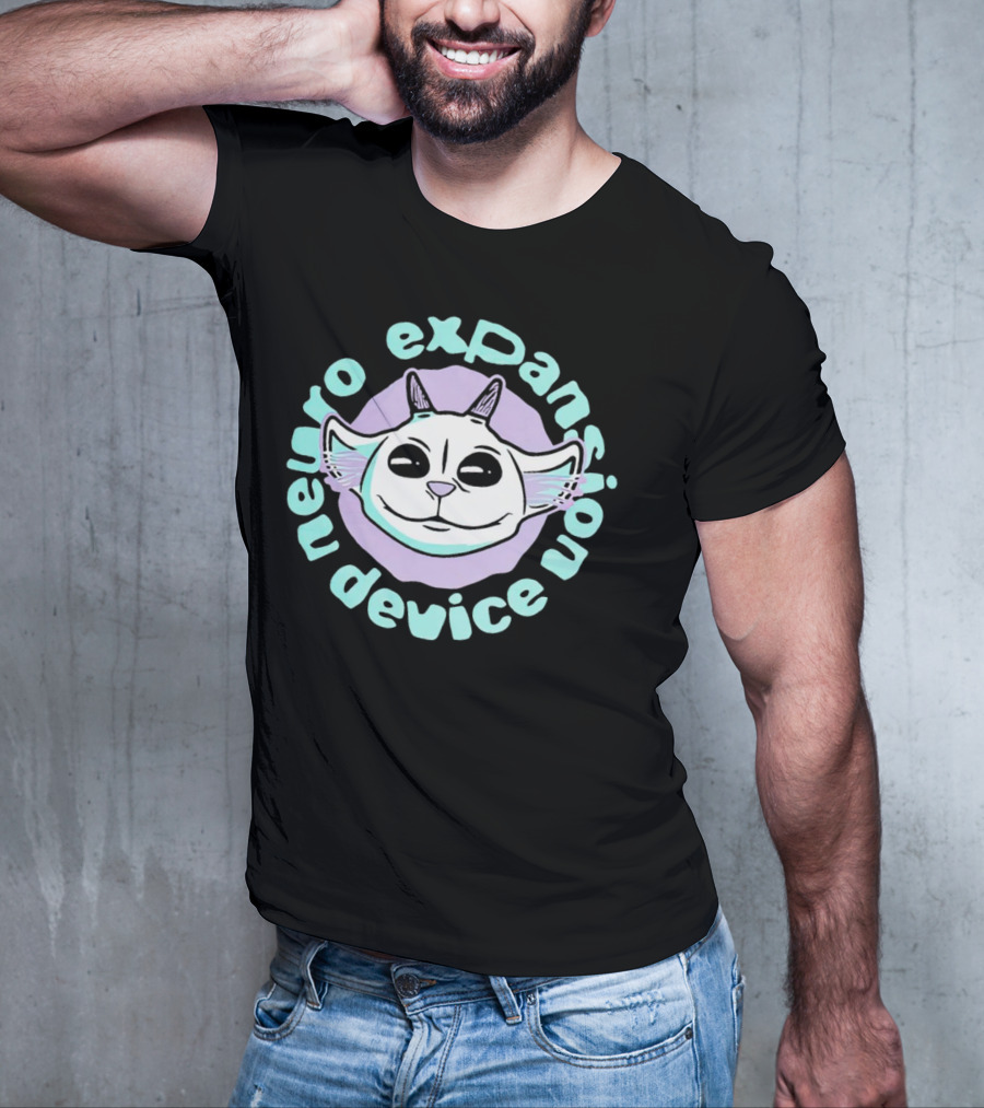Neuro Expansion Device Alien Cat T-Shirt