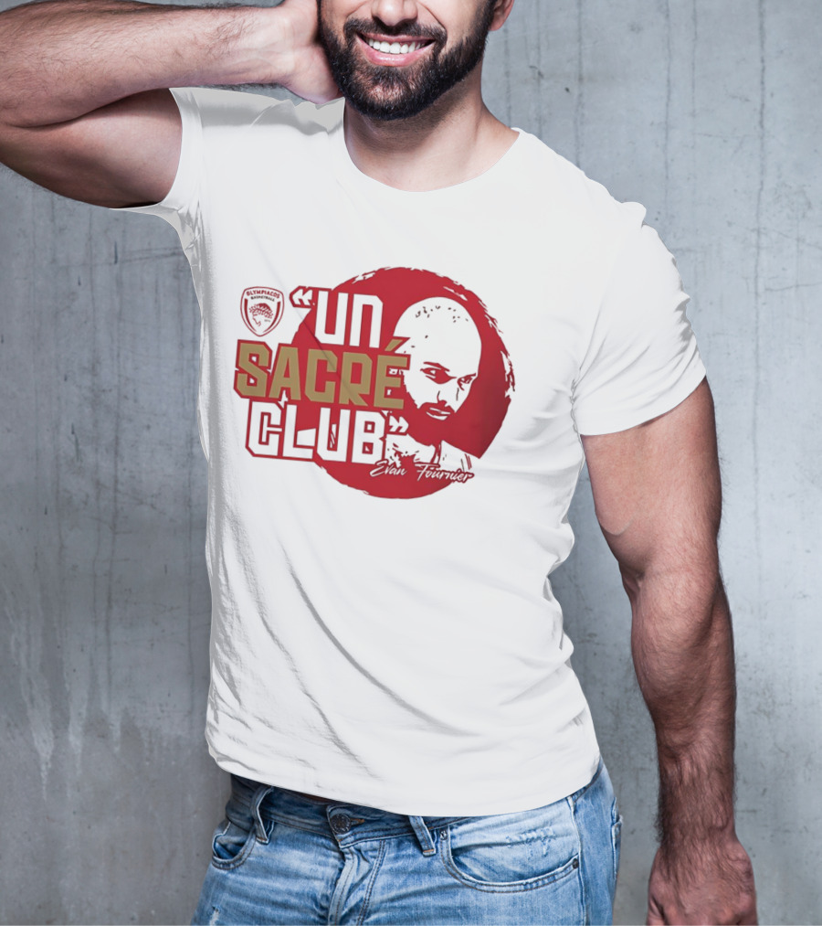 Olympique Asnières Un Sacré Club Evan Fournier T-Shirt