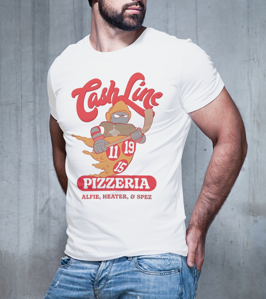 Cash Line Pizzeria Alfie Heater Spez Ottawa Senators T-Shirt