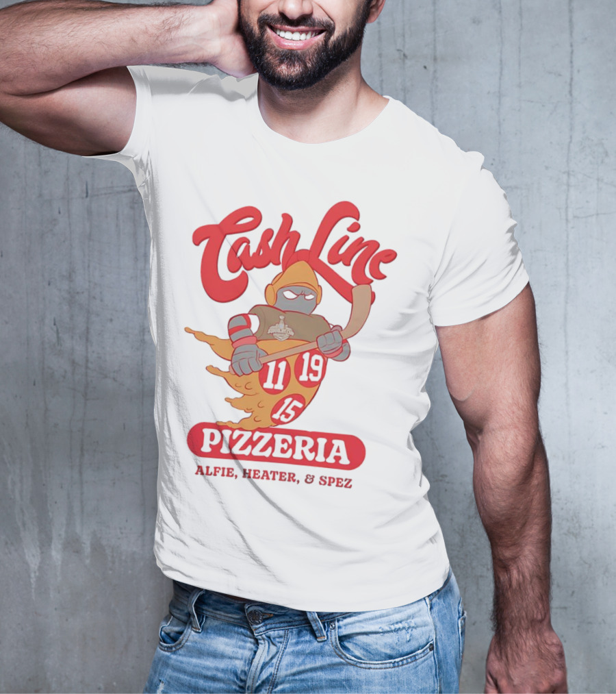 Cash Line Pizzeria Alfie Heater Spez Ottawa Senators T-Shirt