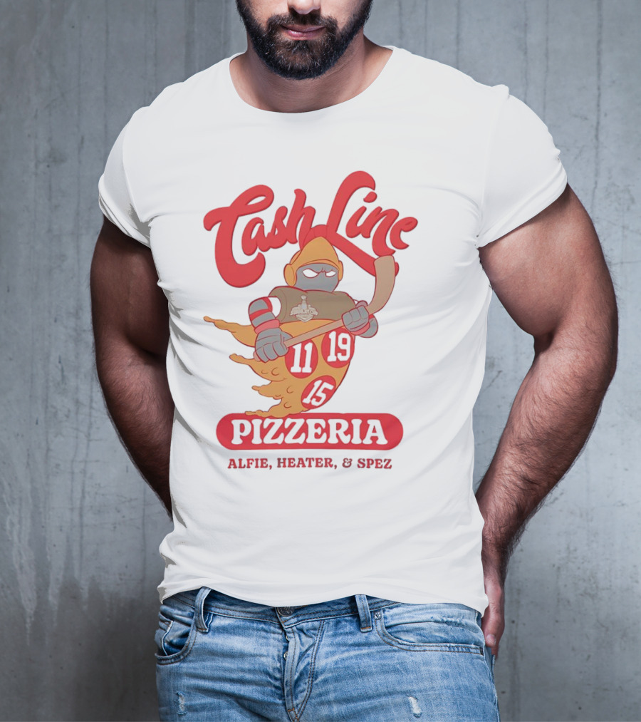 Cash Line Pizzeria Alfie Heater Spez Ottawa Senators T-Shirt