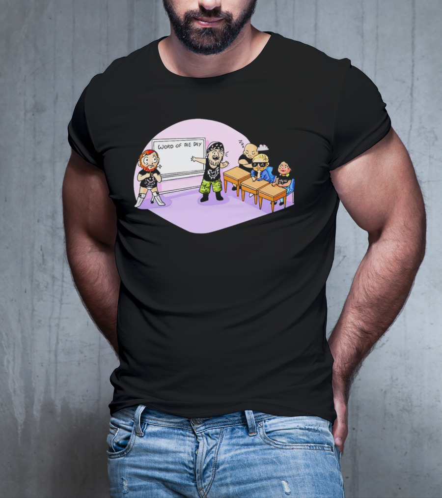 Word Of The Day Classroom With Professor Briscoe Vocab Lessons T-Shirt