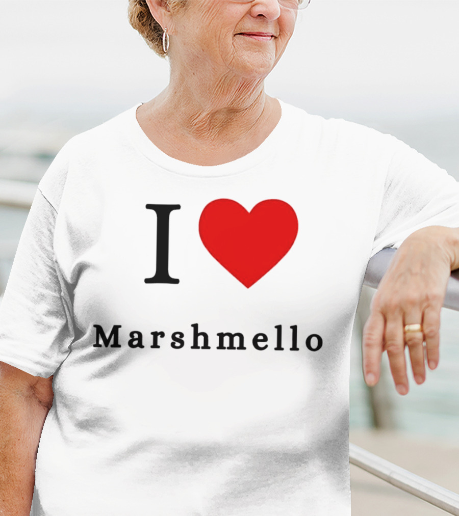 I ❤️ Marshmello T-Shirt
