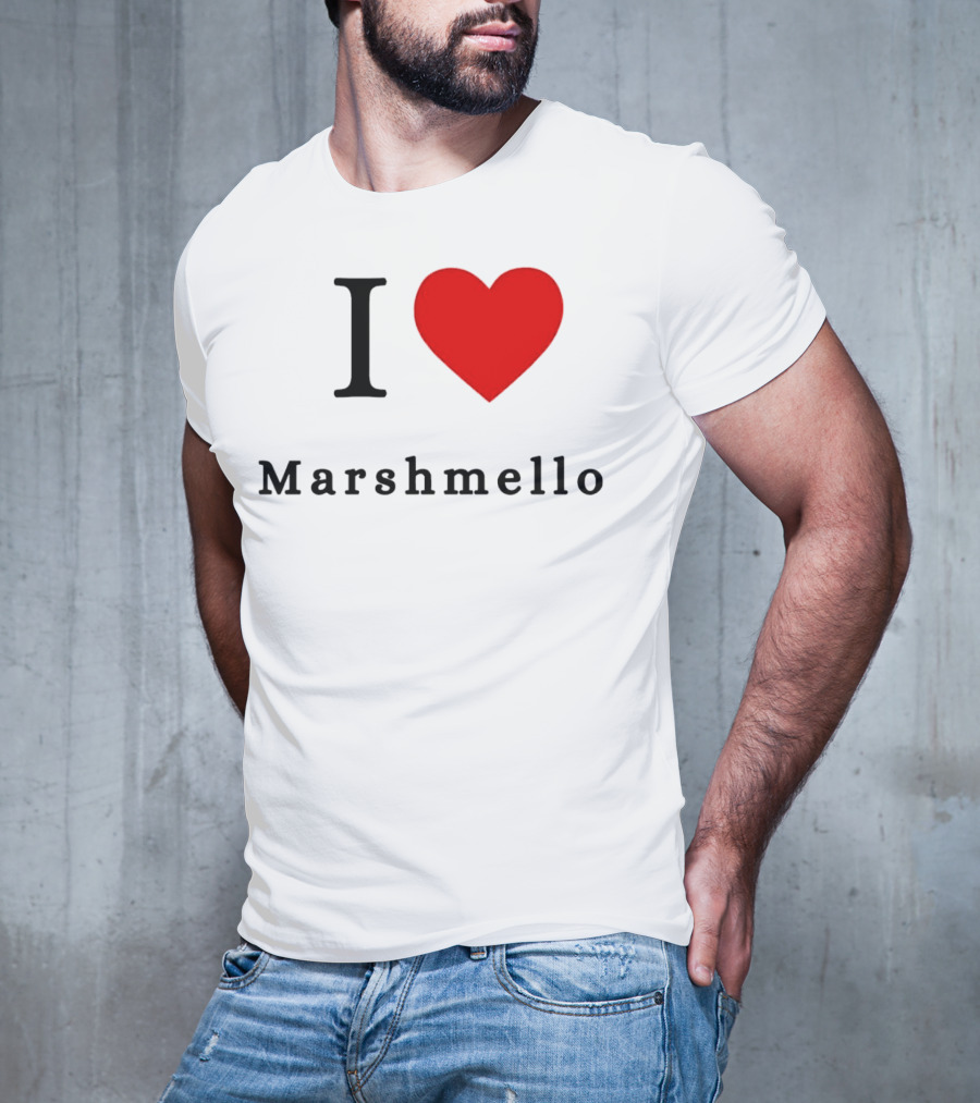 I ❤️ Marshmello T-Shirt