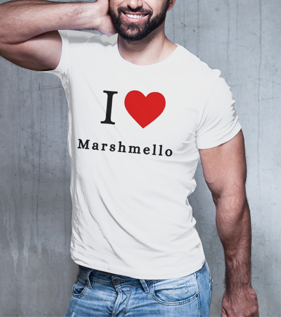 I ❤️ Marshmello T-Shirt
