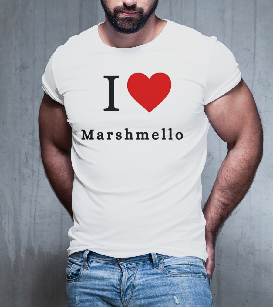 I ❤️ Marshmello T-Shirt