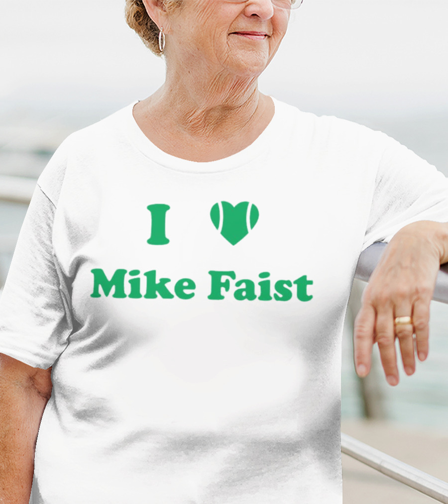 I Love Mike Faist Tennis Fan T-Shirt