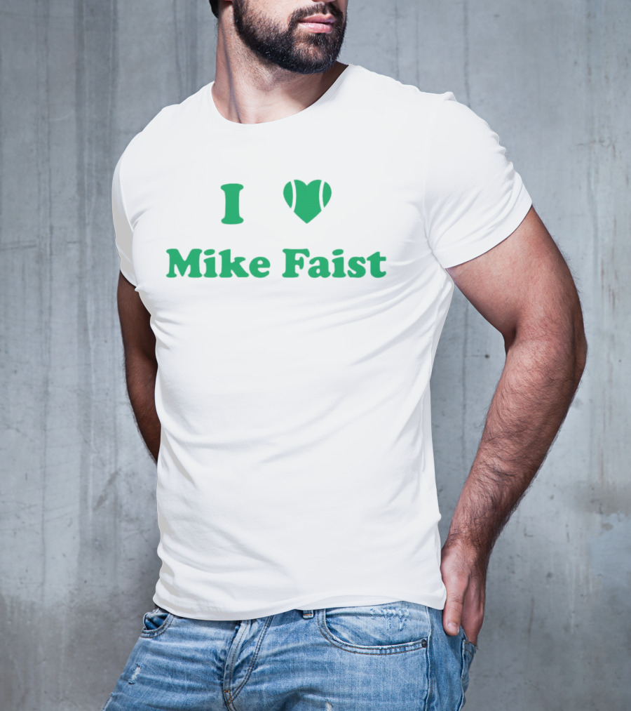 I Love Mike Faist Tennis Fan T-Shirt