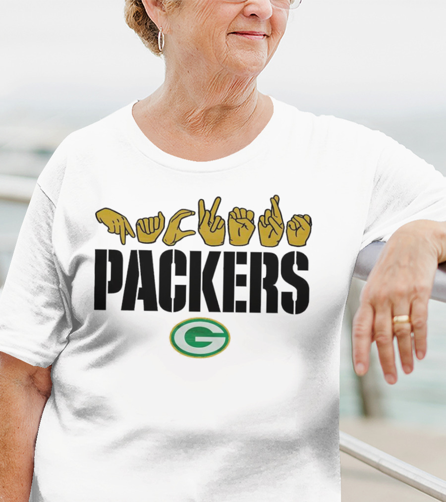 Love Sign Packers ASL Green Bay Packers T-Shirt