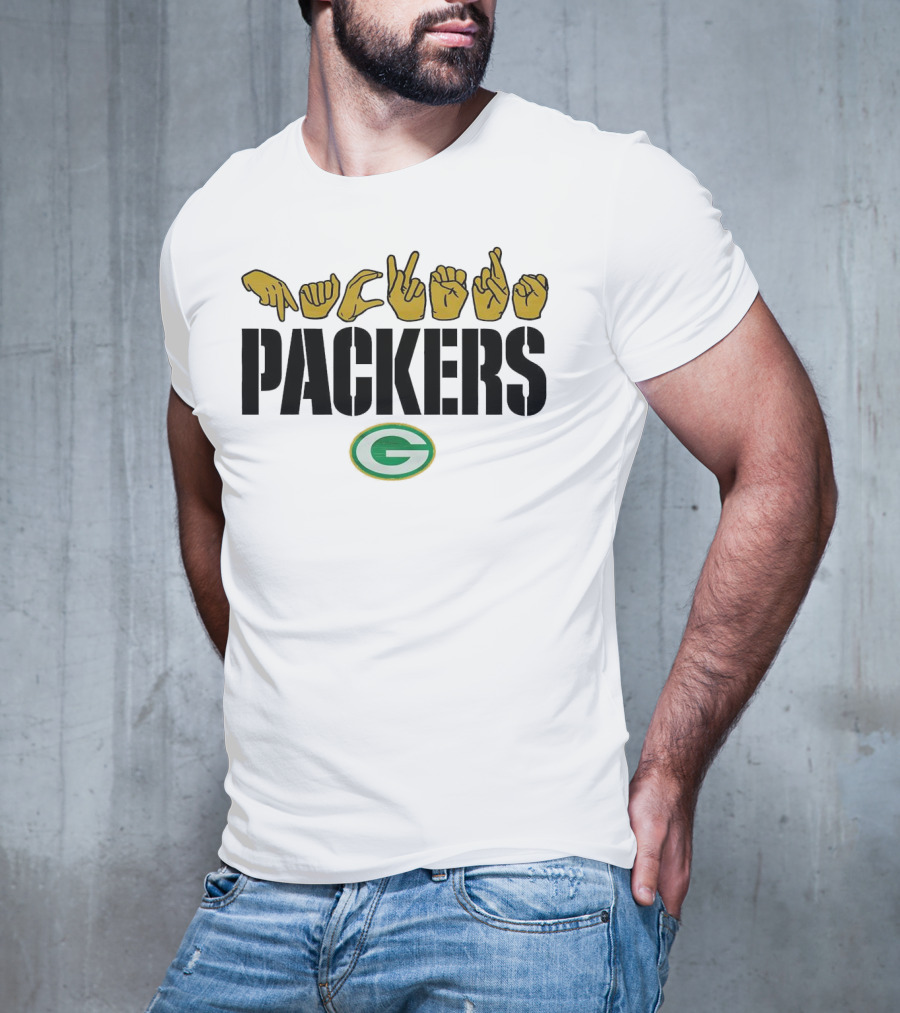 Love Sign Packers ASL Green Bay Packers T-Shirt