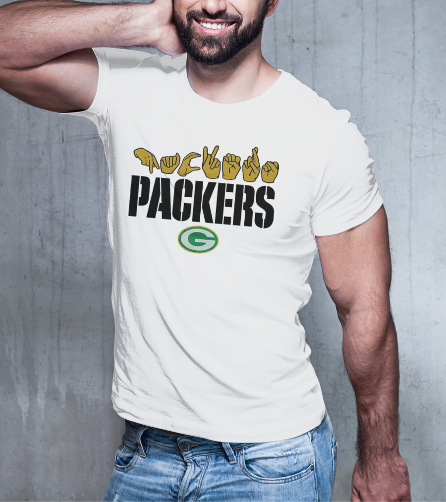 Love Sign Packers ASL Green Bay Packers T-Shirt