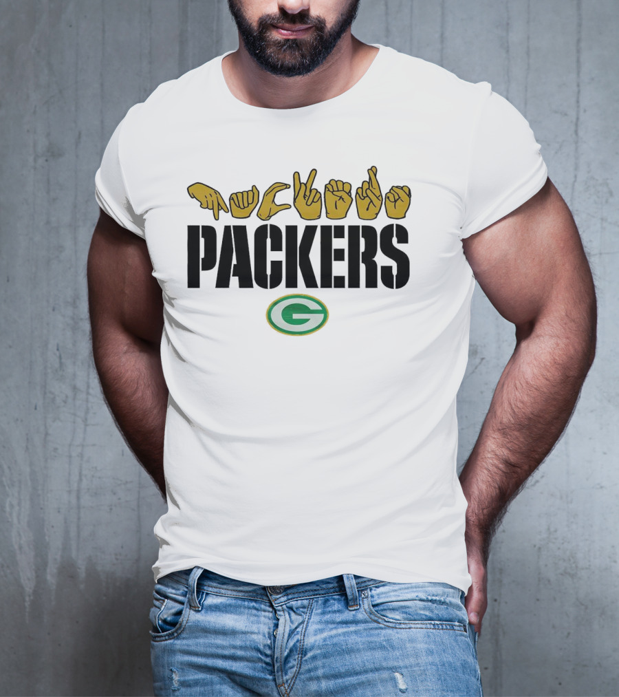 Love Sign Packers ASL Green Bay Packers T-Shirt