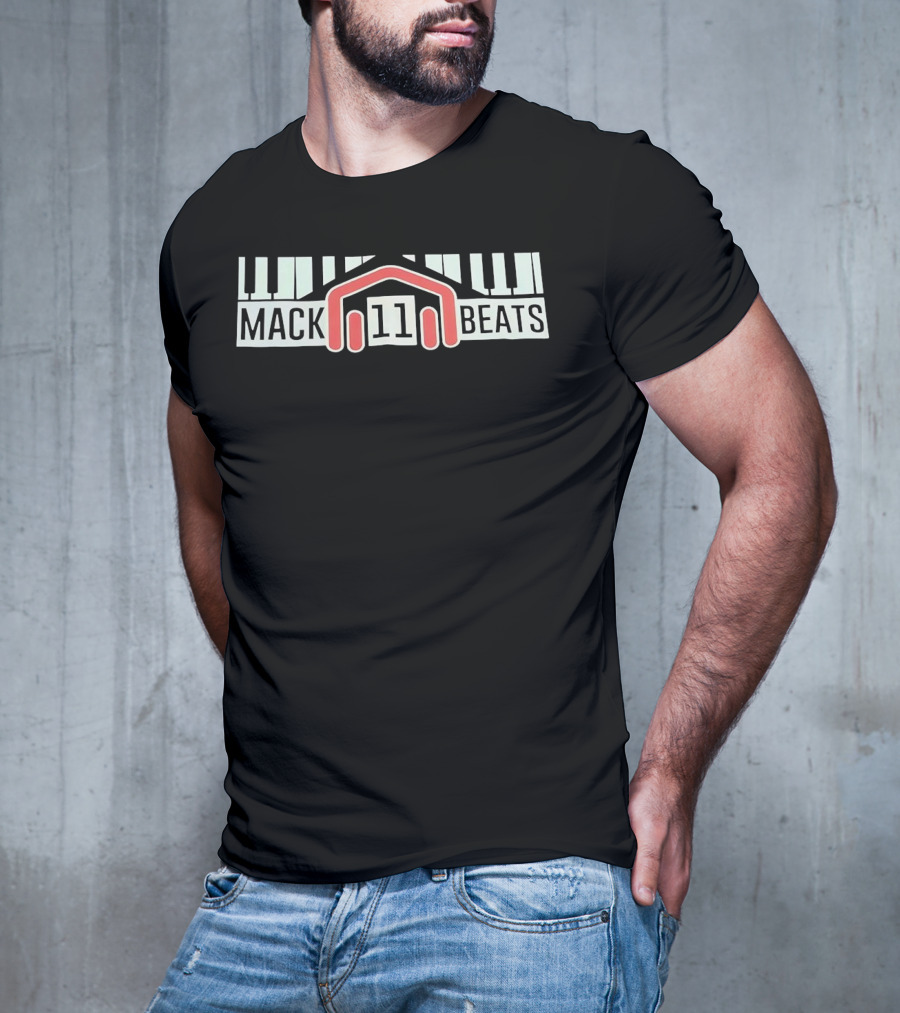 Mack 11 Beats Piano Keys T-Shirt