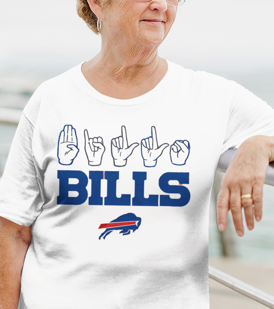 Love Bills ASL Buffalo Bills T-Shirt