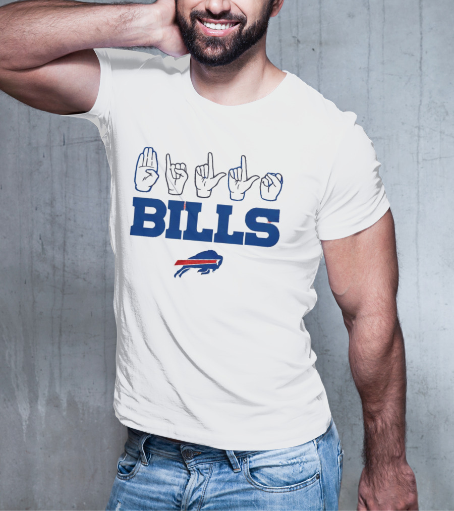 Love Bills ASL Buffalo Bills T-Shirt