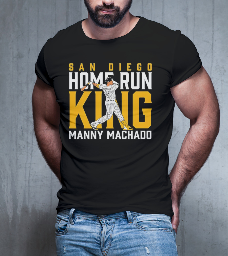 Manny Machado San Diego Home Run King Baseball Legend T-Shirt