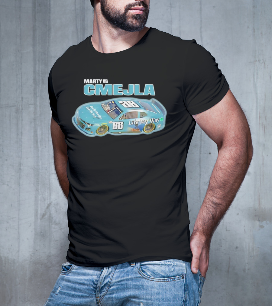 Marty Cmejla 88 Chevrolet Life My Way Racing Brady Mueller T-Shirt