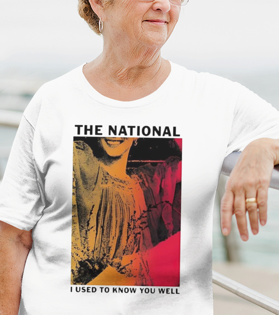 The National I Used To Know You Well Vibrant Artistic T-Shirt