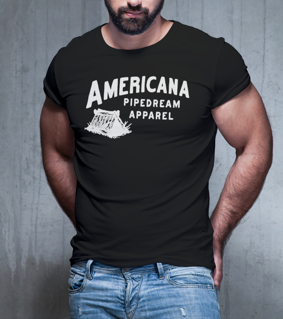 Americana Pipedream Apparel Camping Tent T-Shirt