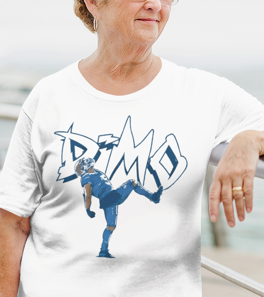 David Montgomery D-MO Football Celebration Sports T-Shirt