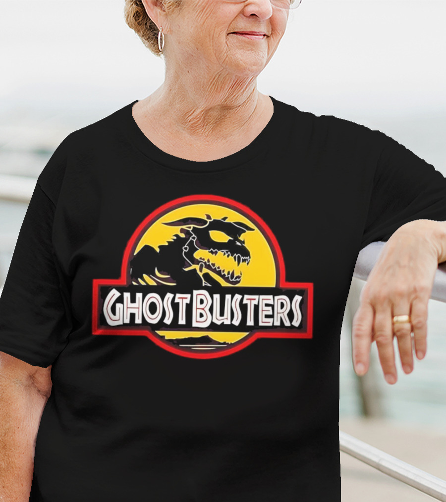Ghost Busters Dinosaur Logo Jurassic Park T-Shirt