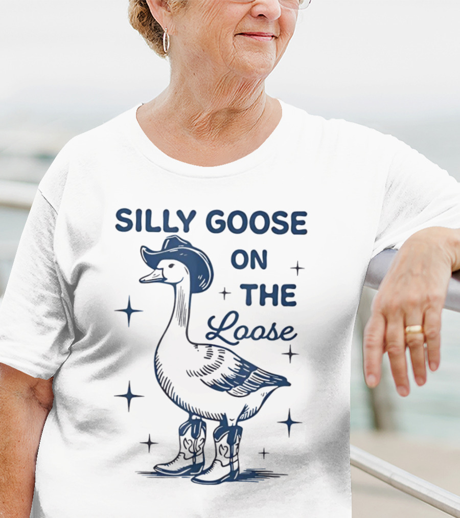 Silly Goose On The Loose Cowboy T-Shirt
