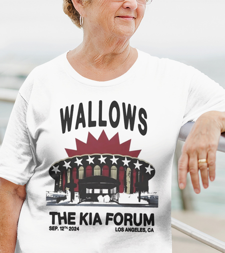 Wallows The Kia Forum Los Angeles Sep. 12th T-Shirt