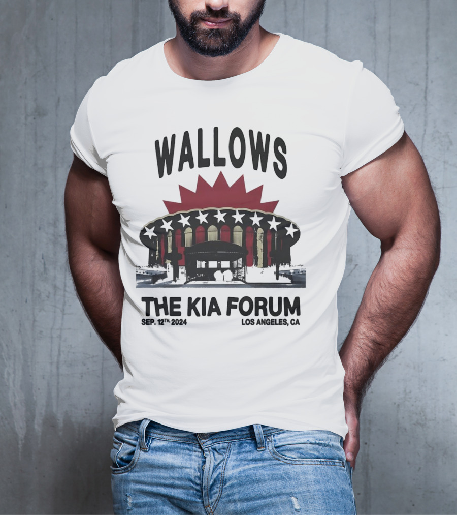 Wallows The Kia Forum Los Angeles Sep. 12th T-Shirt
