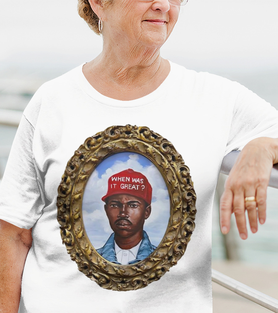 WHEN WAS IT GREAT RED CAP OVAL T-Shirt