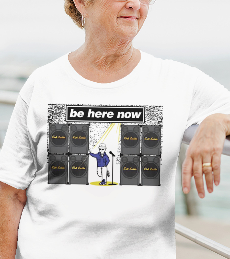 Be Here Now Dub Lodi Speaker Wall Band T-Shirt
