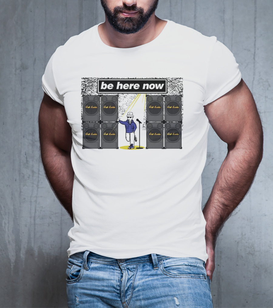 Be Here Now Dub Lodi Speaker Wall Band T-Shirt