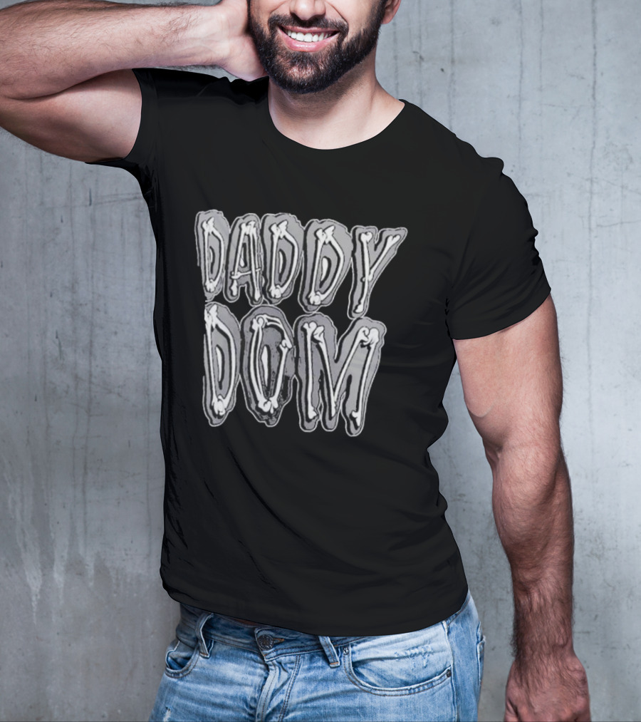 Daddy Dom Bone Lettering WWE T-Shirt
