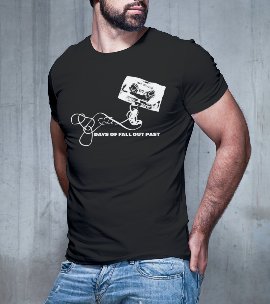 Days Of Fall Out Past Cassette Tape T-Shirt