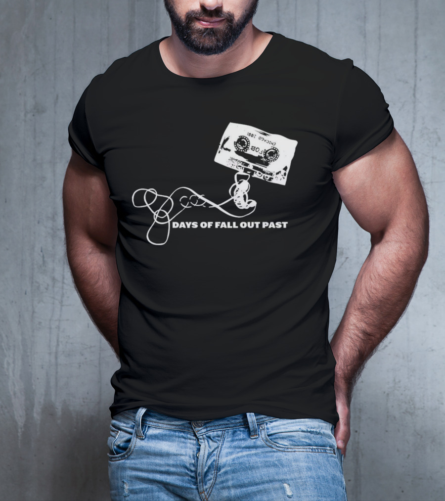Days Of Fall Out Past Cassette Tape T-Shirt