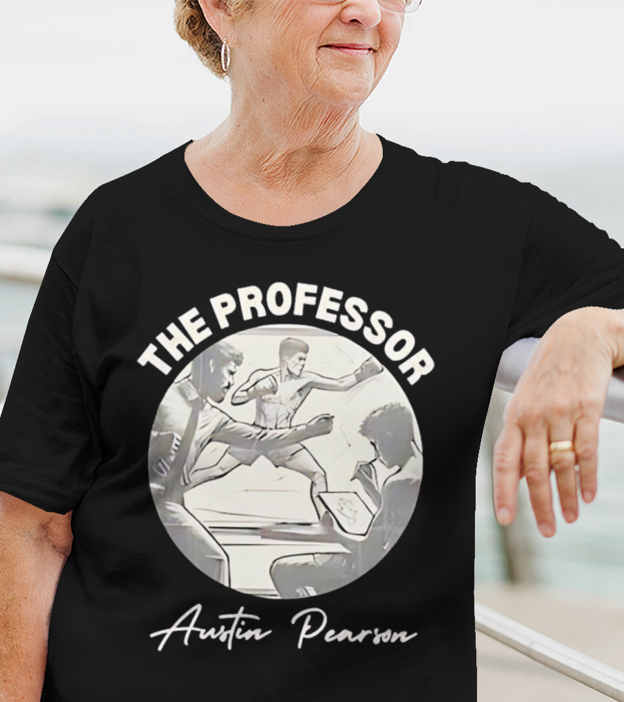 The Professor Austin Pearson Boxing Sketch T-Shirt