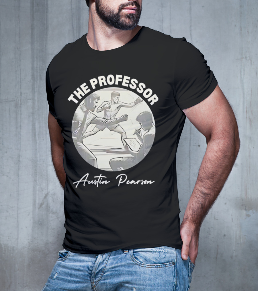 The Professor Austin Pearson Boxing Sketch T-Shirt