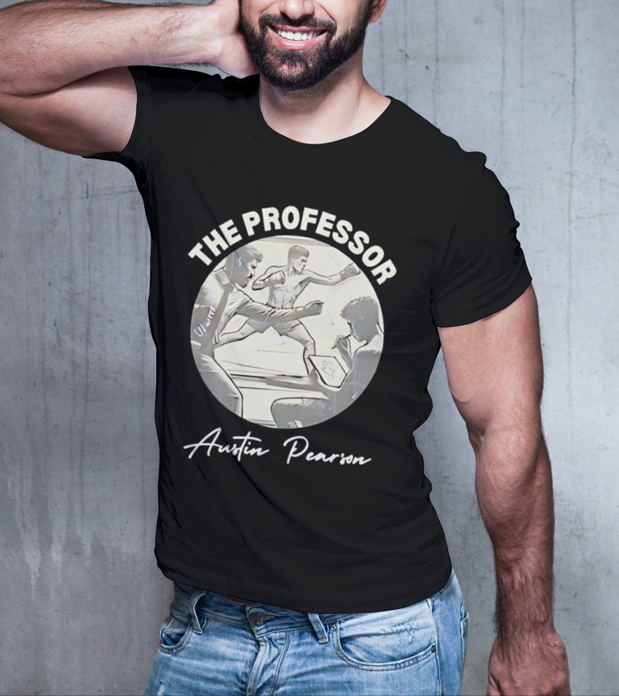 The Professor Austin Pearson Boxing Sketch T-Shirt
