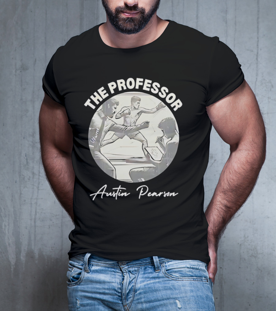 The Professor Austin Pearson Boxing Sketch T-Shirt