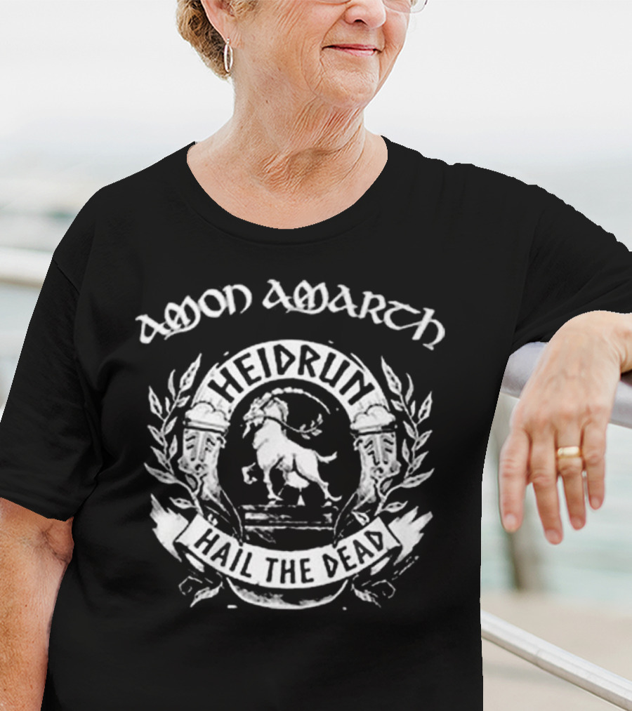 AMON AMARTH Heidrun Hail The Dead T-Shirt